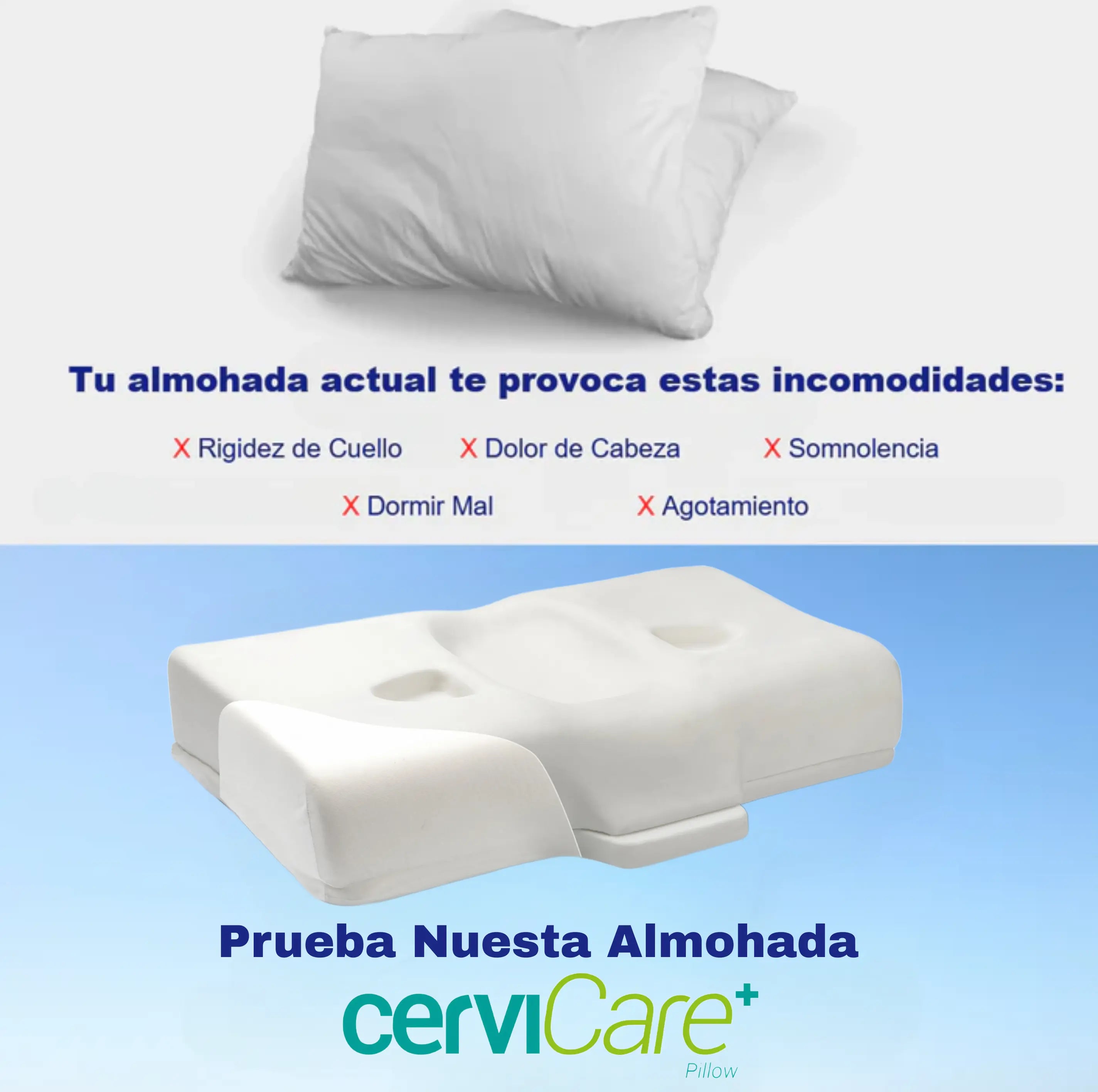 Nuestra almohada CerviCare Cervicare